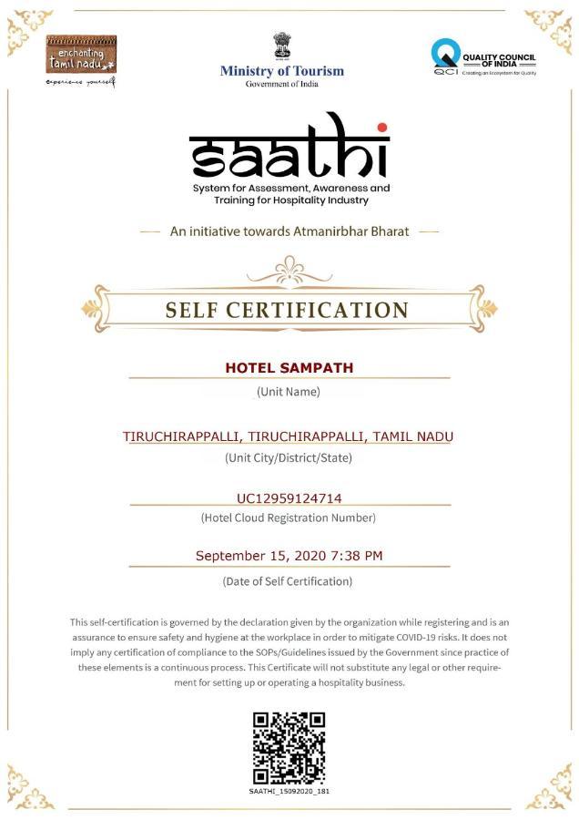 Coastal Grand Hotel Sampath Tiruchirappalli Ngoại thất bức ảnh